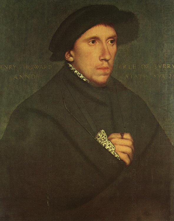 Henry Howard The Earl of Surrey, Hans Holbein